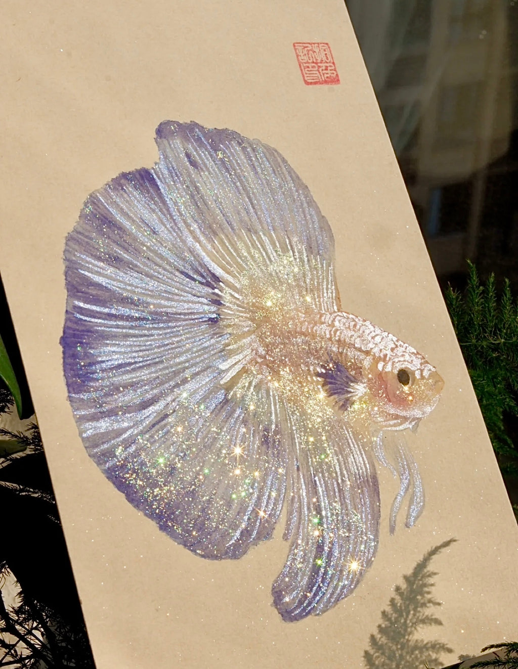 Handmade Diamond Glitter Watercolors — 12-Color Set, Final-Step Accents